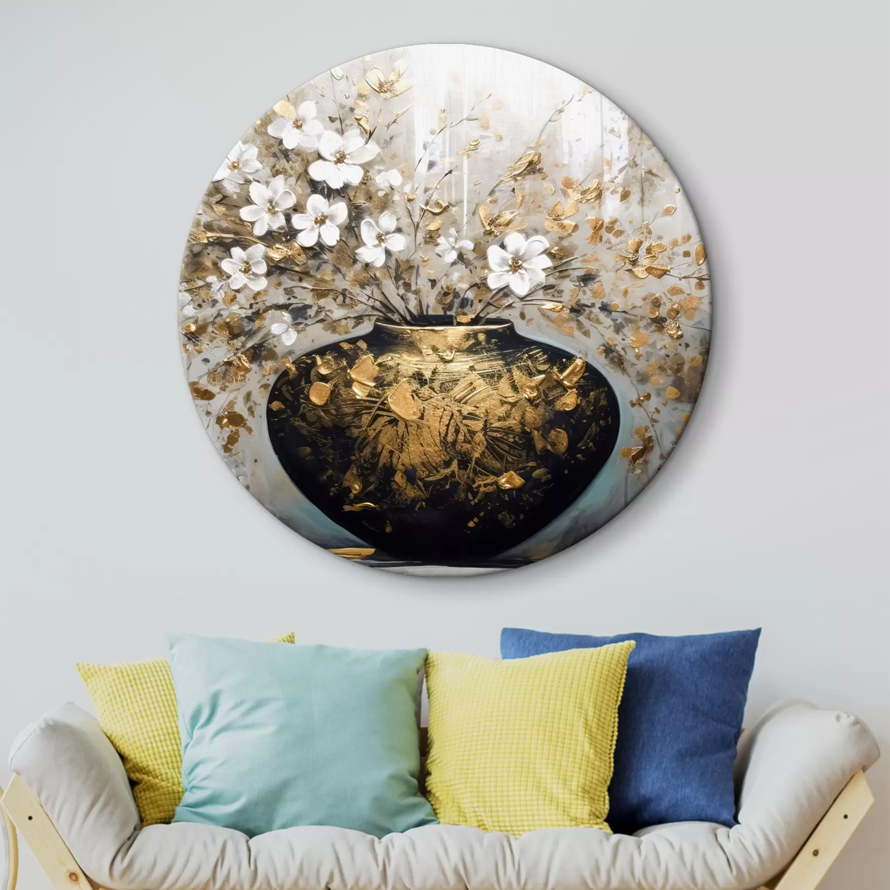 Tablouri Vaza mare cu flori sălbatice mici r35377