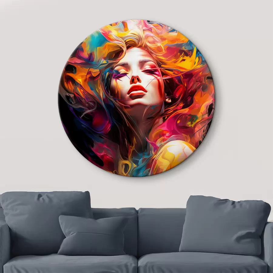 Tablouri Fata abstractă r36677