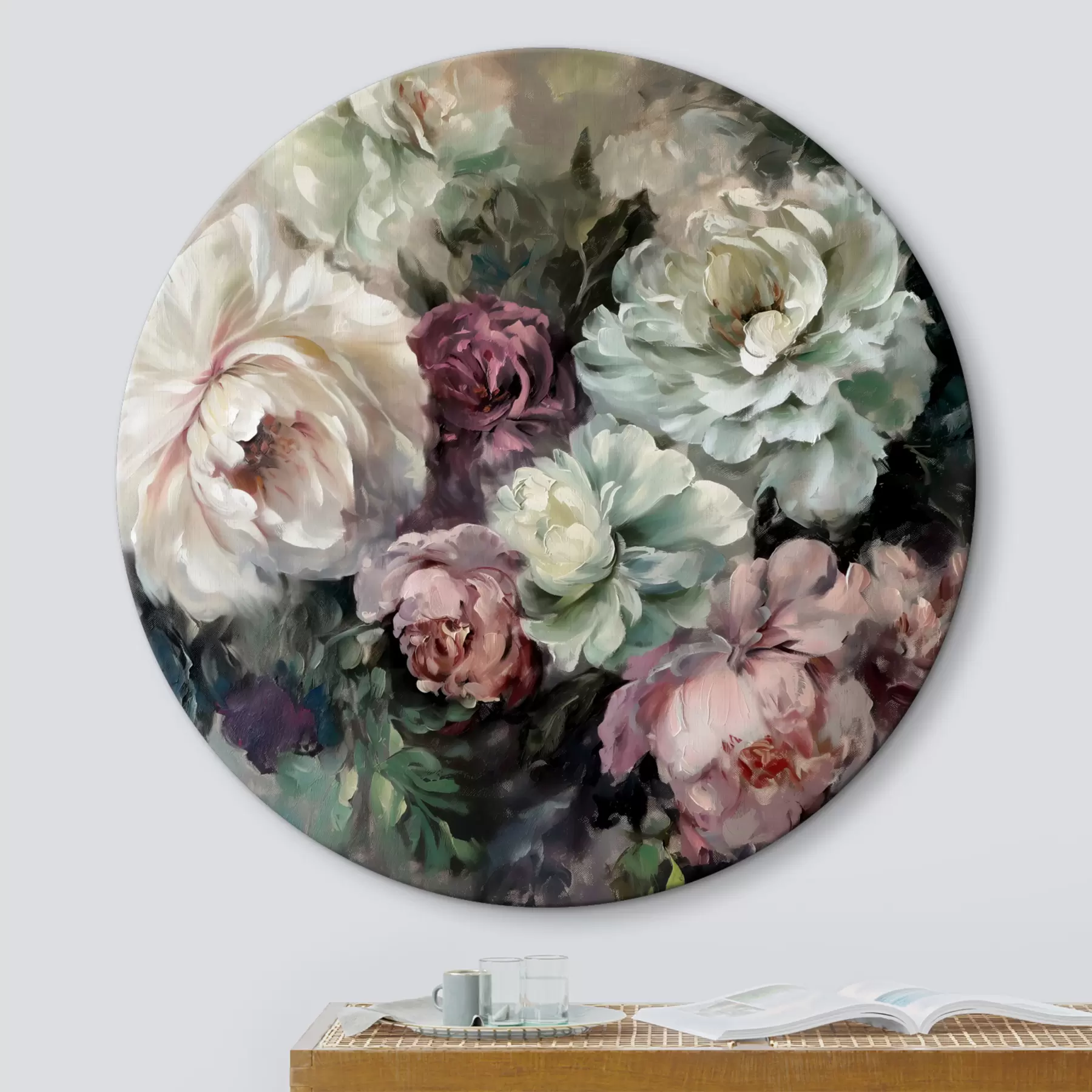 Tablouri O grămadă de bujori colorați r38646