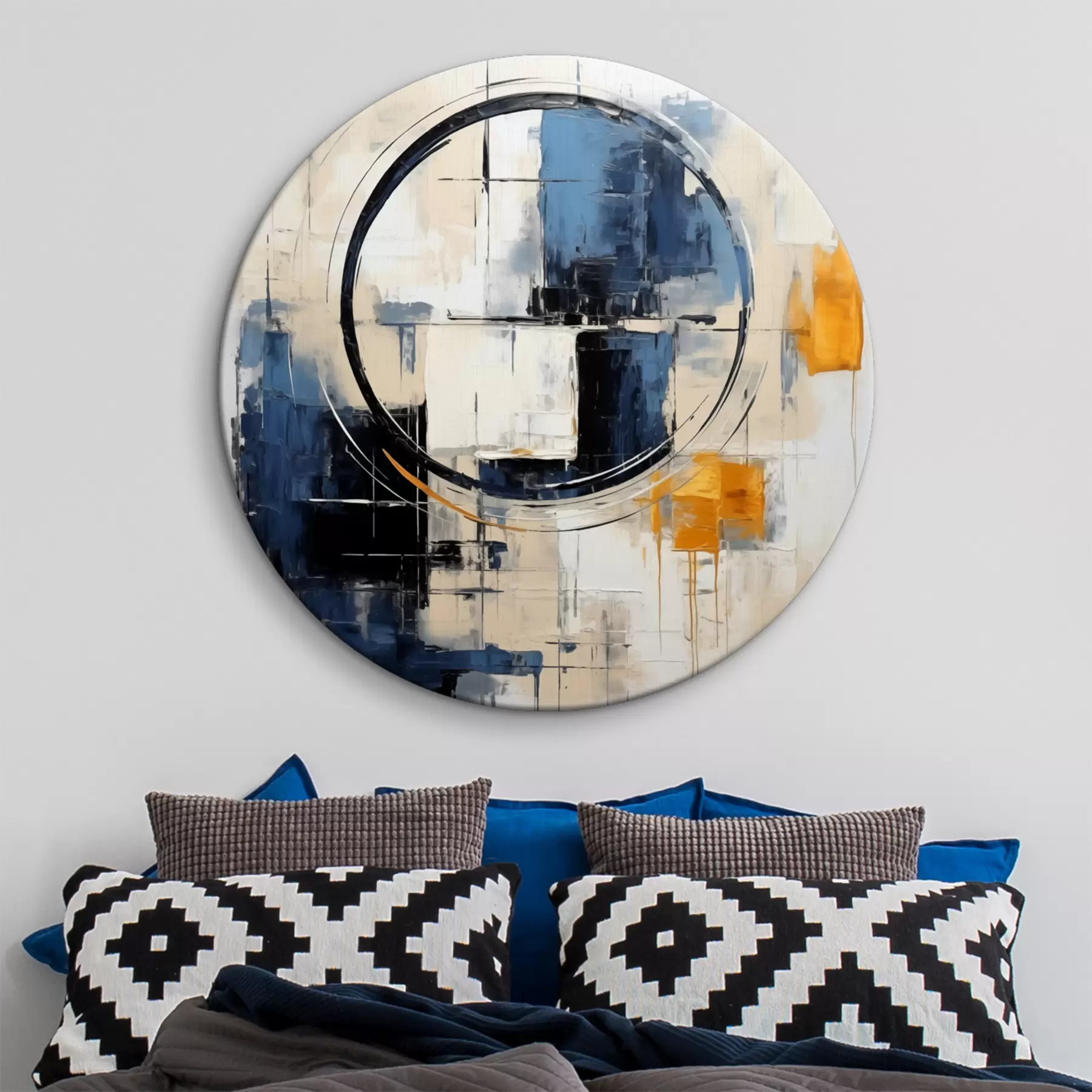 Tablouri Geometrie abstractă luminoasă r39179