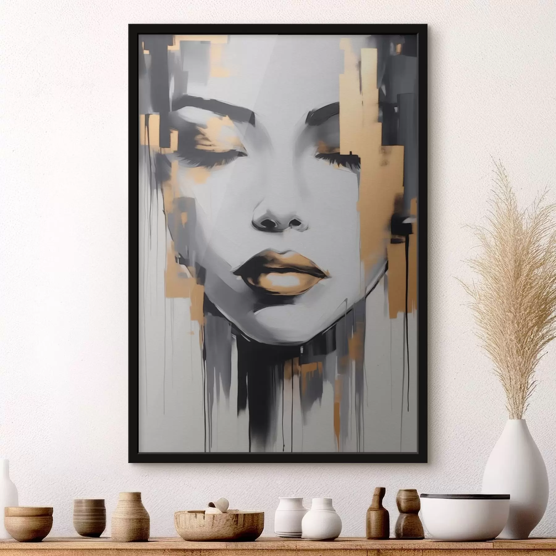 fototapet Fata abstractizare stil modern f41327