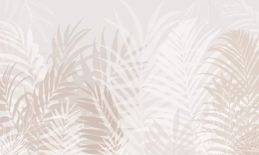 fototapet Frunze tropicale la modă w02026v2