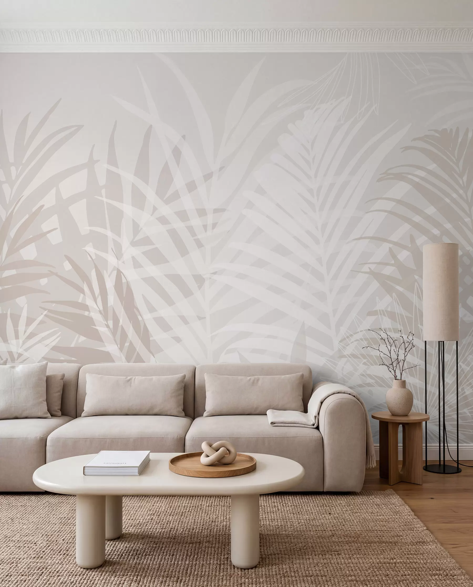 fototapet Frunze tropicale la modă w02026v2