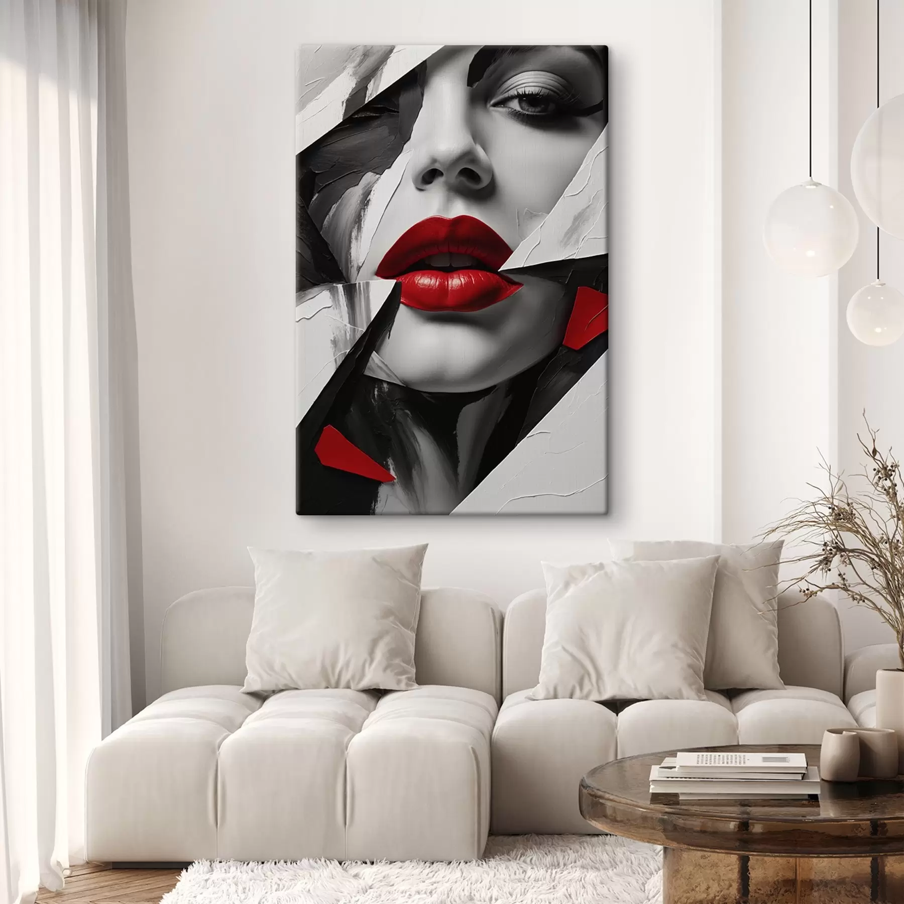 Tablouri Fața de lut a unei fete s41287