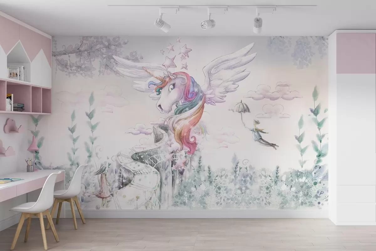 fototapet Călătorie magică într-o lume capricioasă u99213