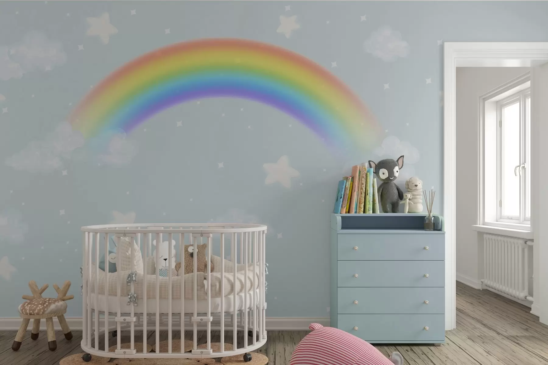 fototapet Cer capricios plin de vise w00013v1