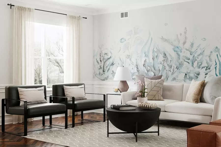 fototapet Liniște subacvatică în nuanțe suave w00881v1