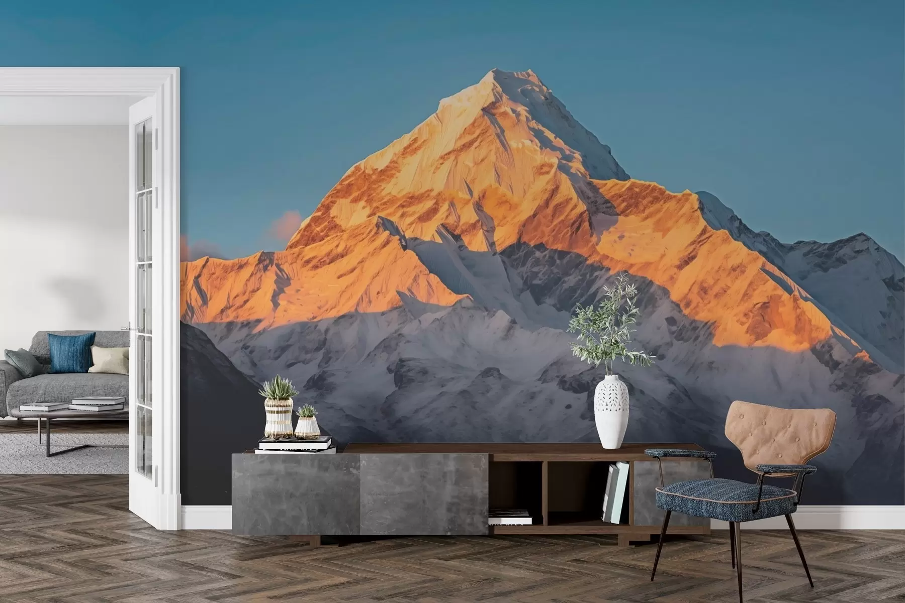 fototapet Munte înalt în zori w02075