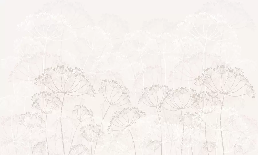 fototapet Plante fragede minimalism w02105v3