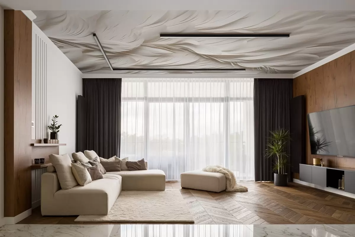 fototapet Pene voluminoase w02118