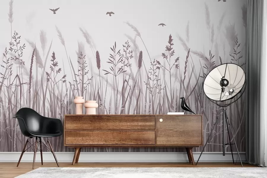 fototapet Un câmp de spice de porumb w02119v3