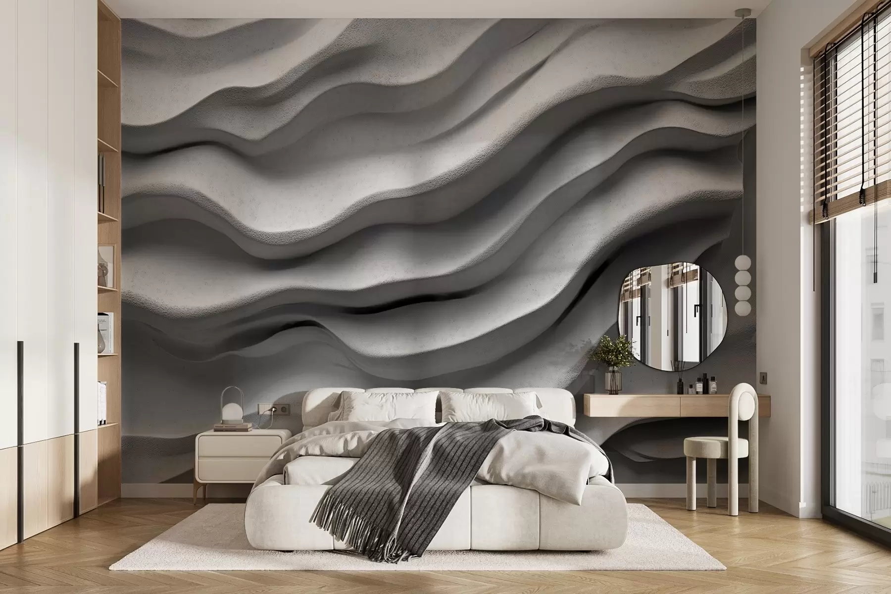 fototapet Сoncrete textura de relief neted w02233