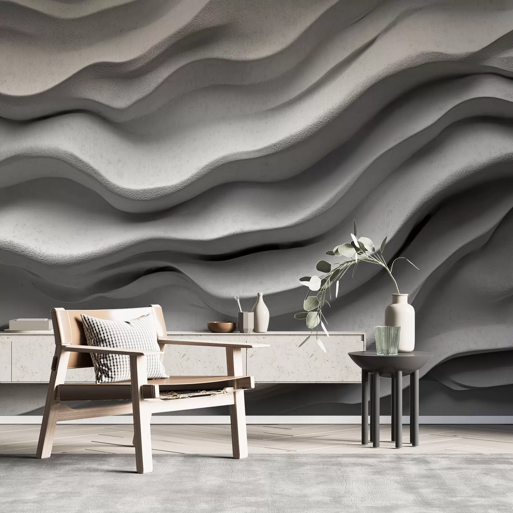 fototapet Сoncrete textura de relief neted w02233
