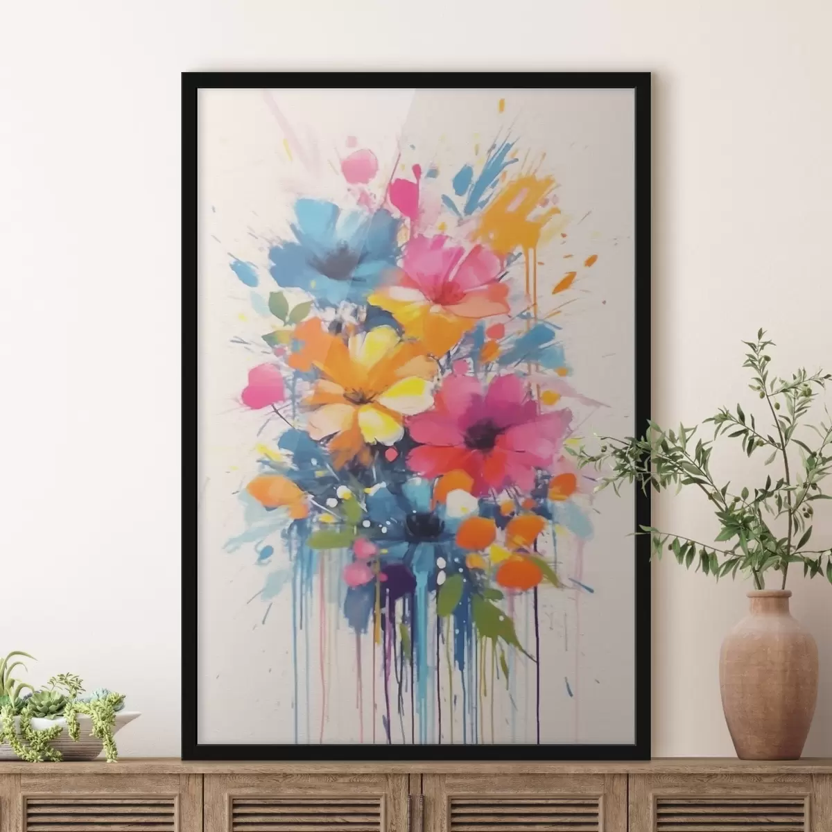 Poster Flori multicolore f41694