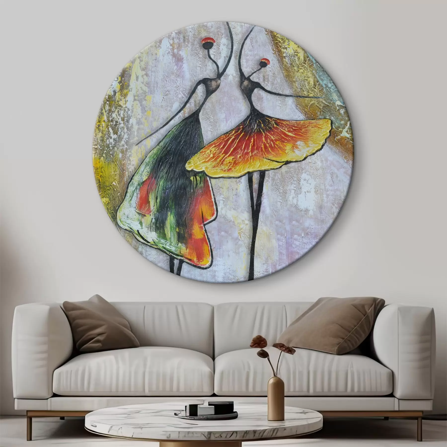 Tablouri Abstracție, balerine r01740