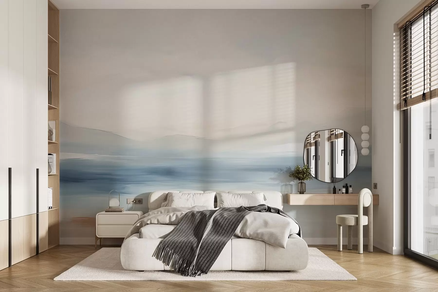 fototapet Minimalist peisaj de mare w02409
