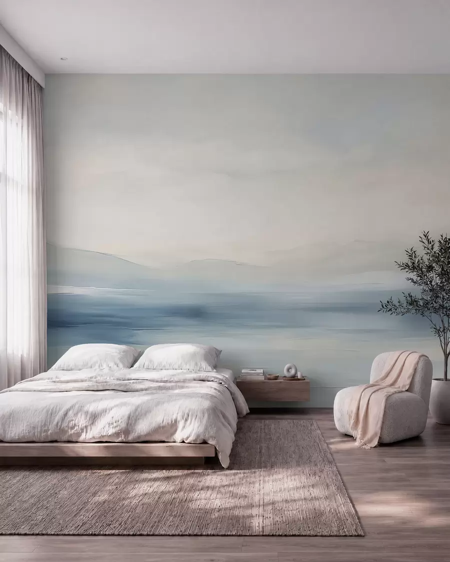 fototapet Minimalist peisaj de mare w02409