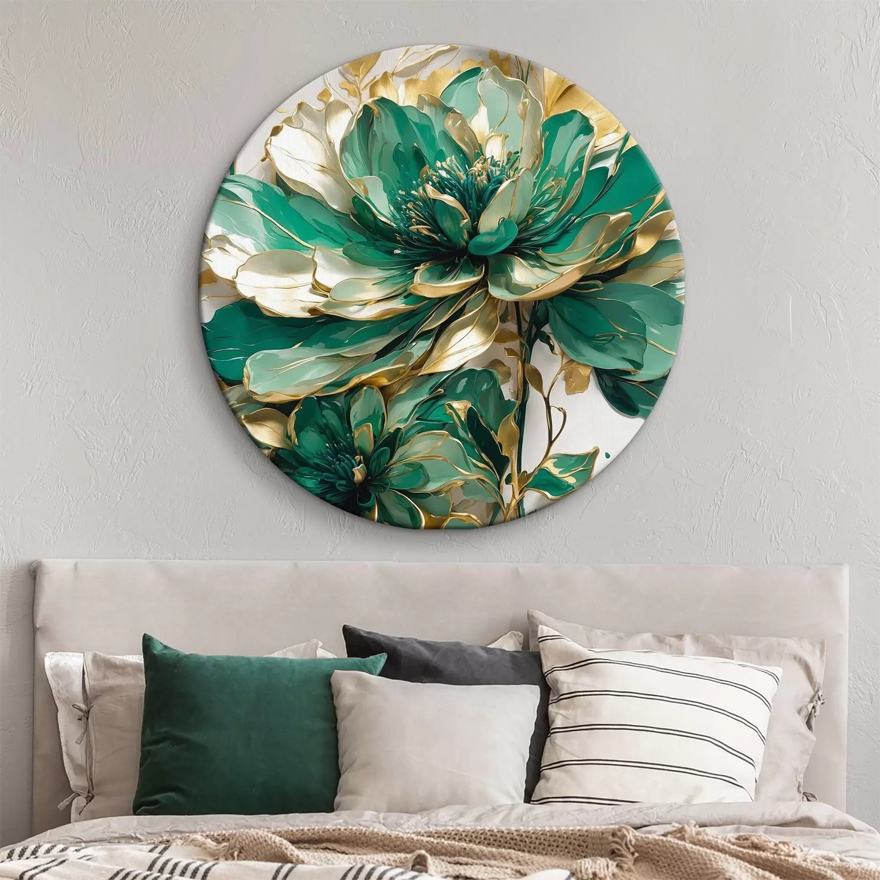 Tablouri O frumoasă floare verde r37566