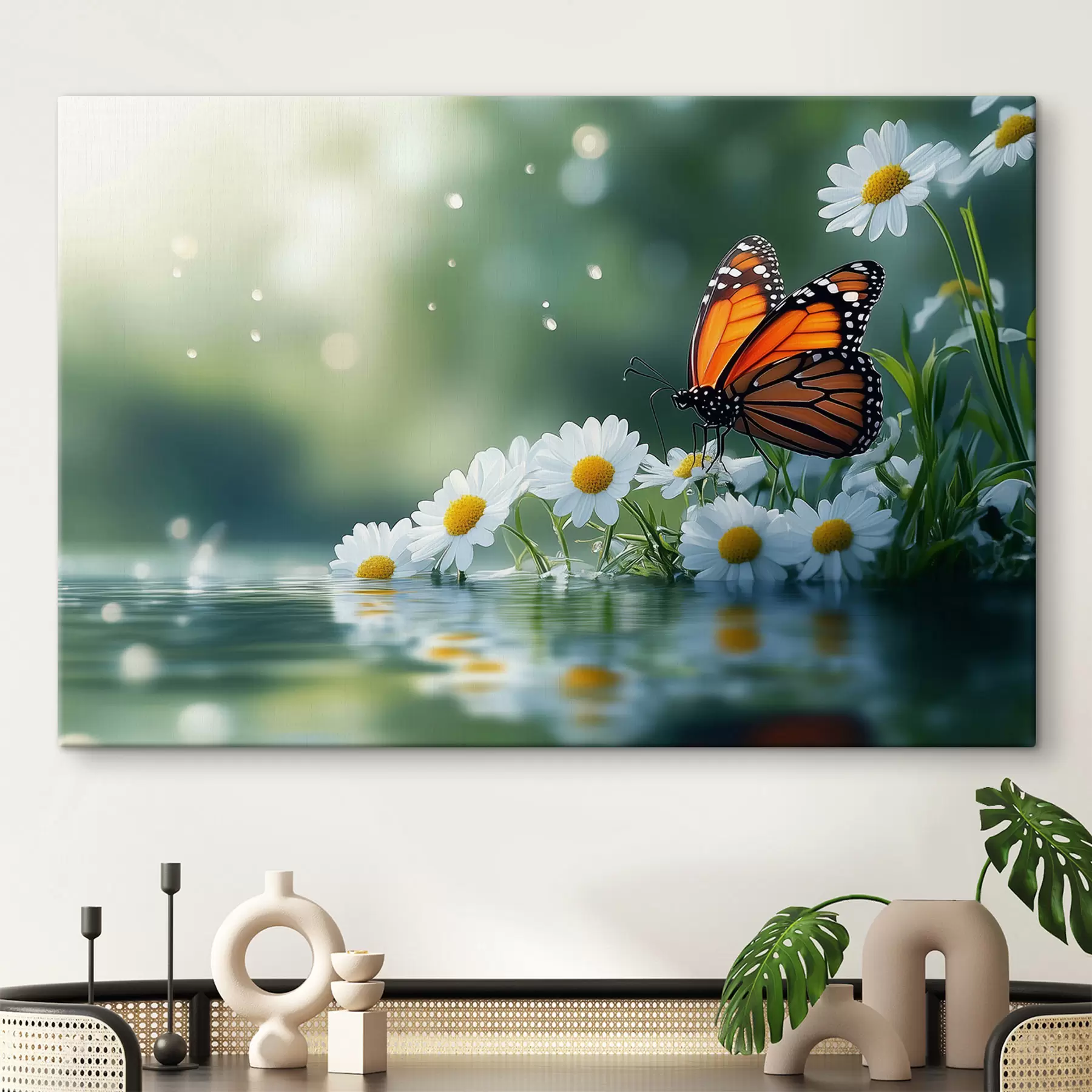 fototapet fluture pe margarete s42017