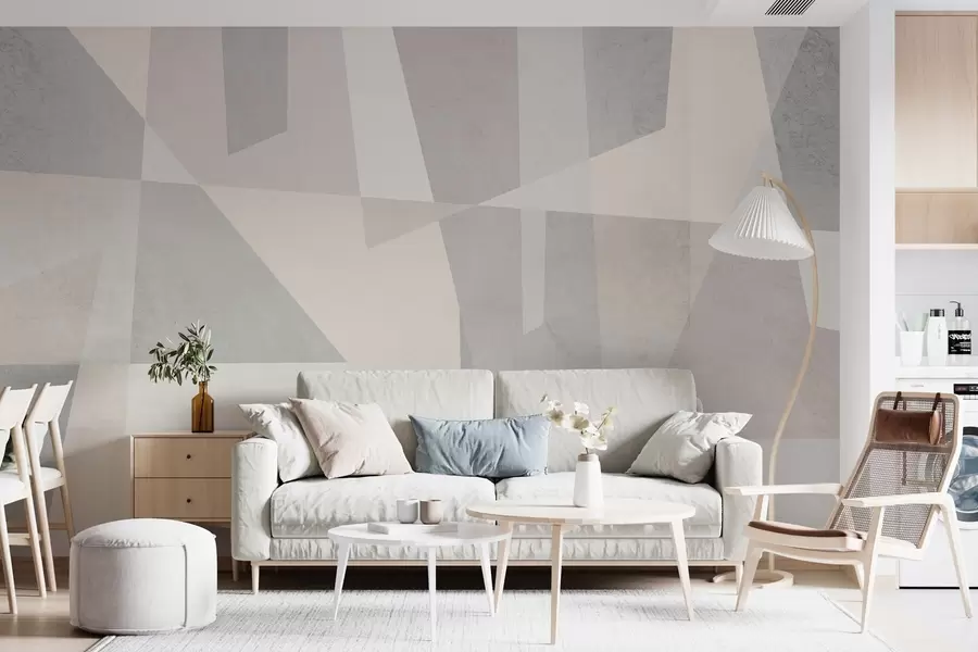 fototapet geometrie modernă texturată  w02445