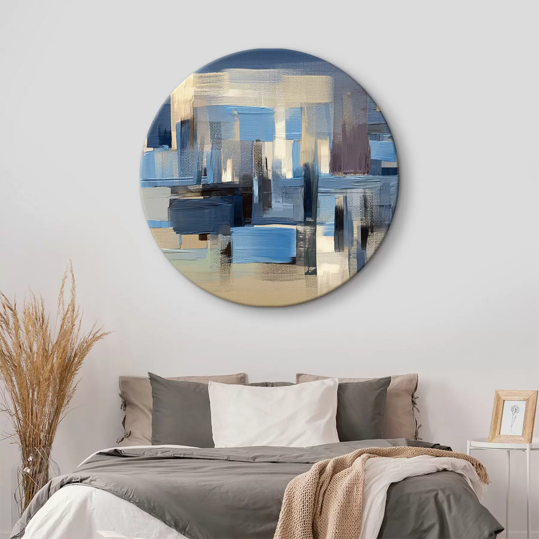 Tablouri Apă, zgârie-nori și vopsea r34186