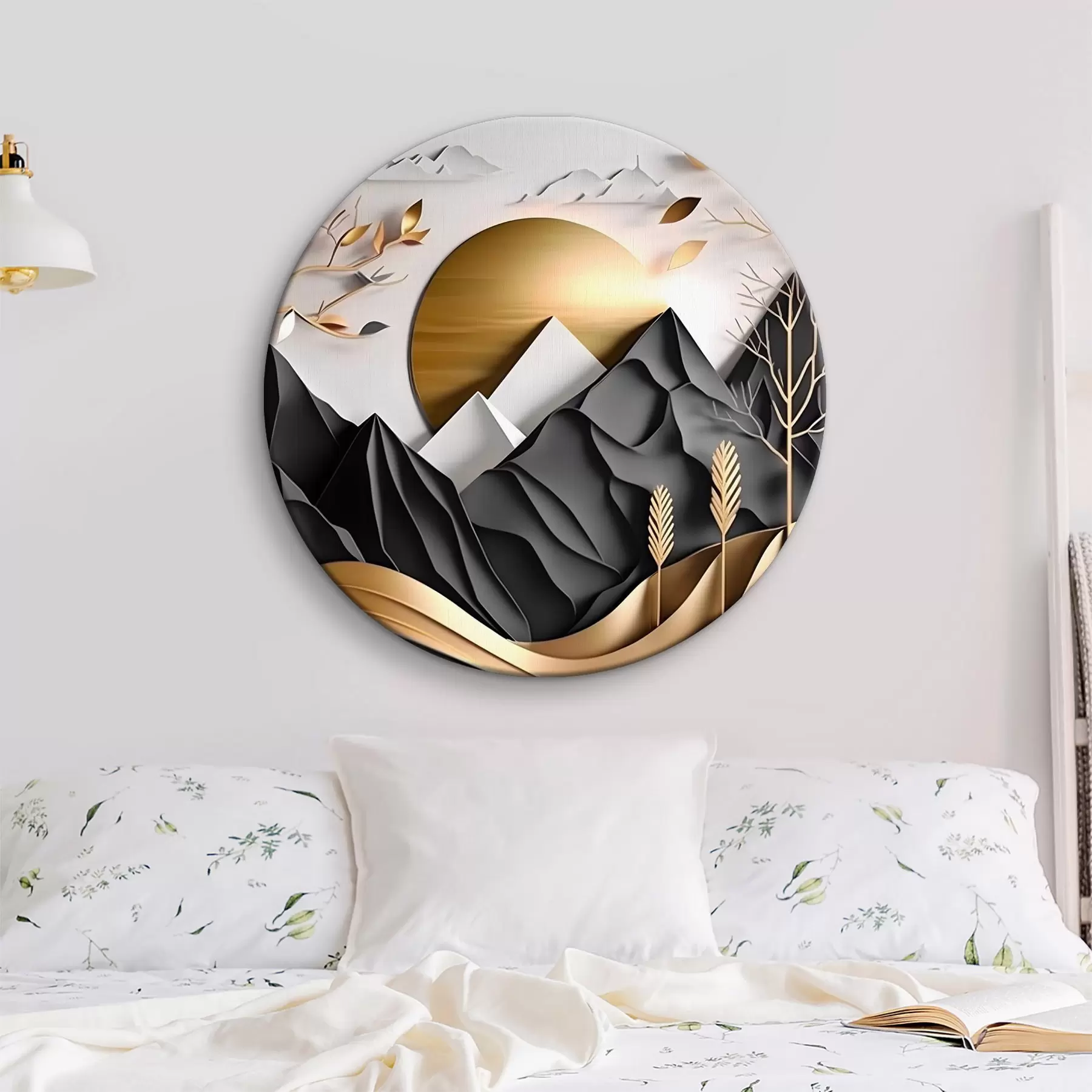 Tablouri Lume, natură și font r34419