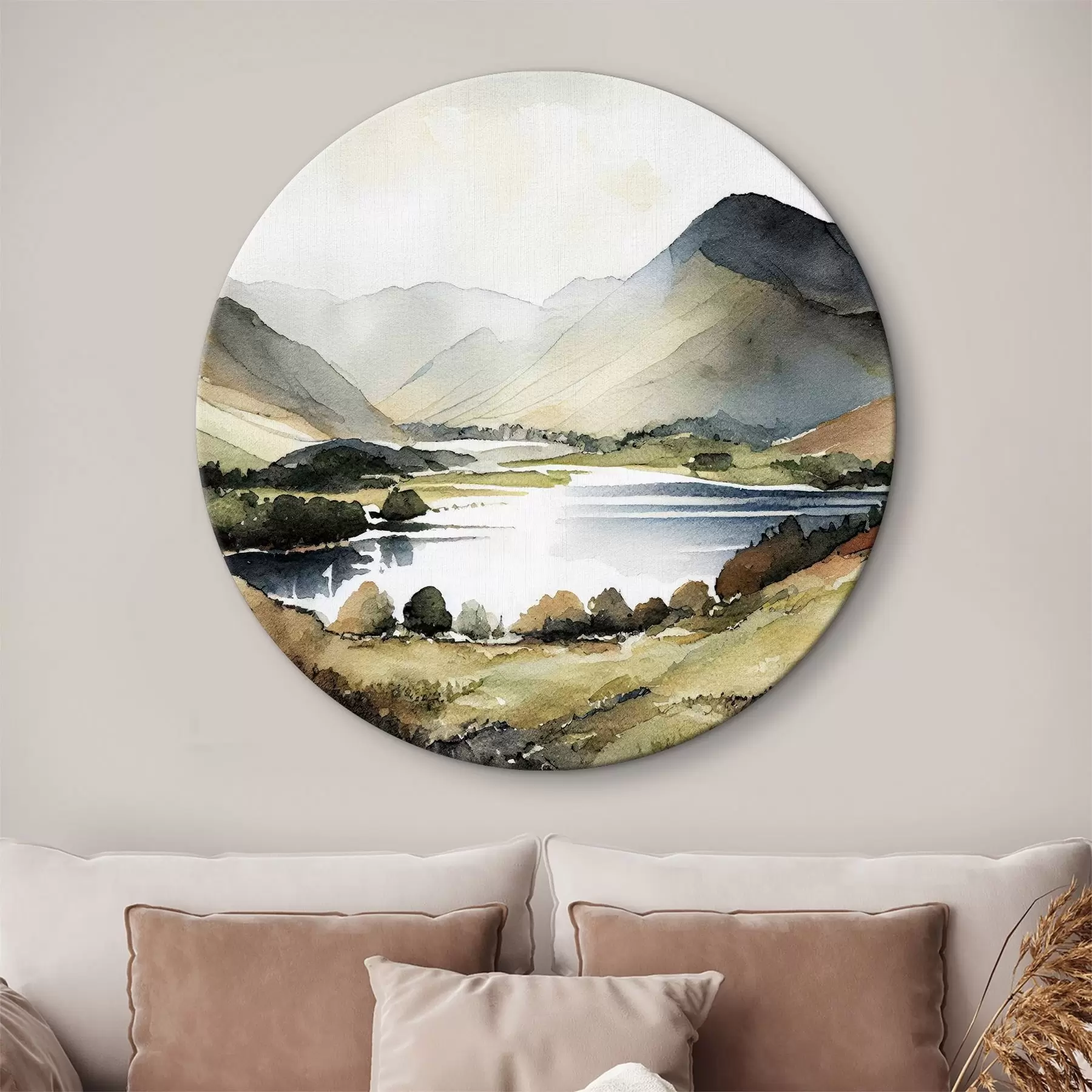 Tablouri Lac în munți r36018