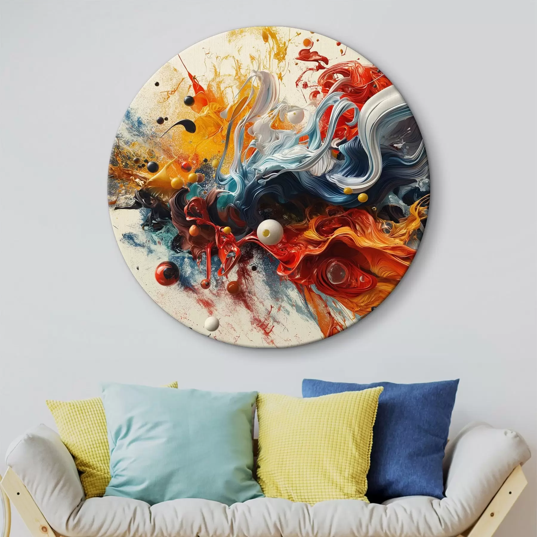 Tablouri Stropi de vopsele fundal abstract r38457