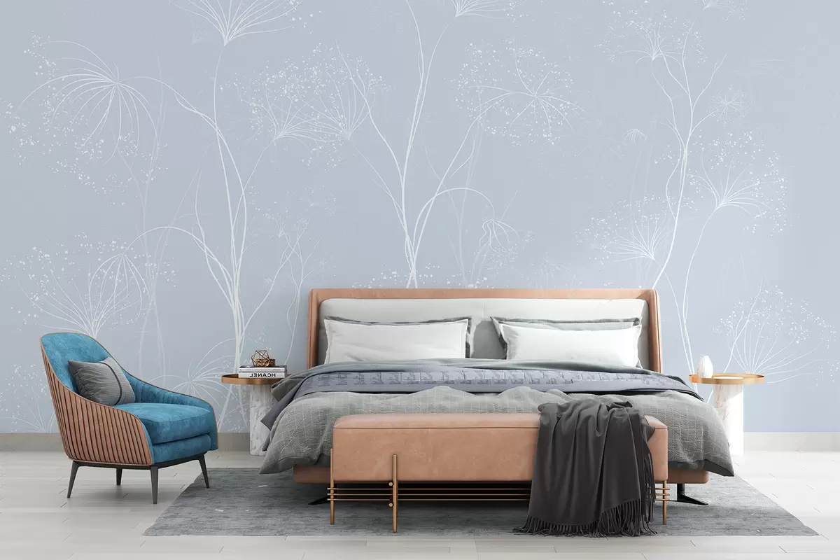 fototapet Motive florale ușoare w02422v2