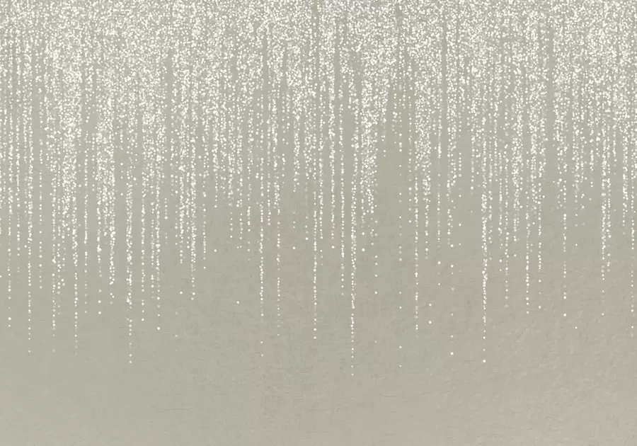 fototapet O imprimare elegantă verticală de ghirlandă punctată pe un fundal texturat bej, creând un sentiment de profunzime și mișcare w08470