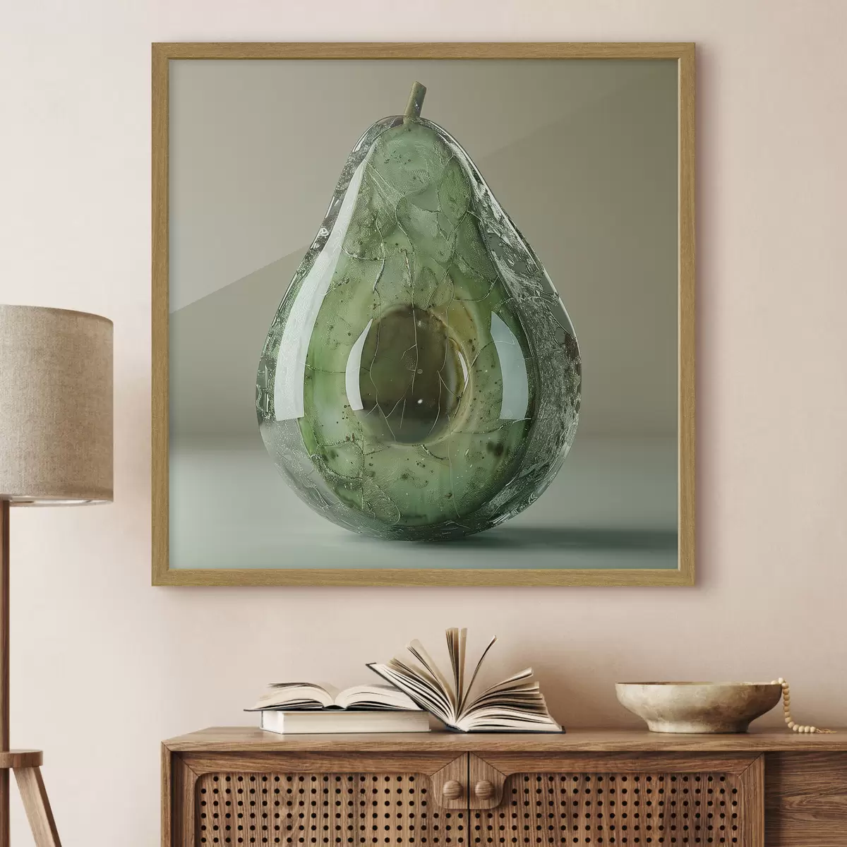Poster Legume, avocado de sticlă f42068