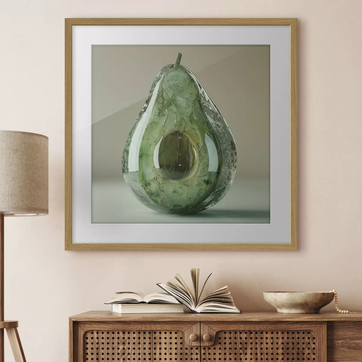 Poster Legume, avocado de sticlă f42068