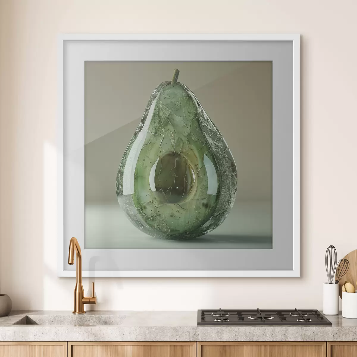 Poster Legume, avocado de sticlă f42068