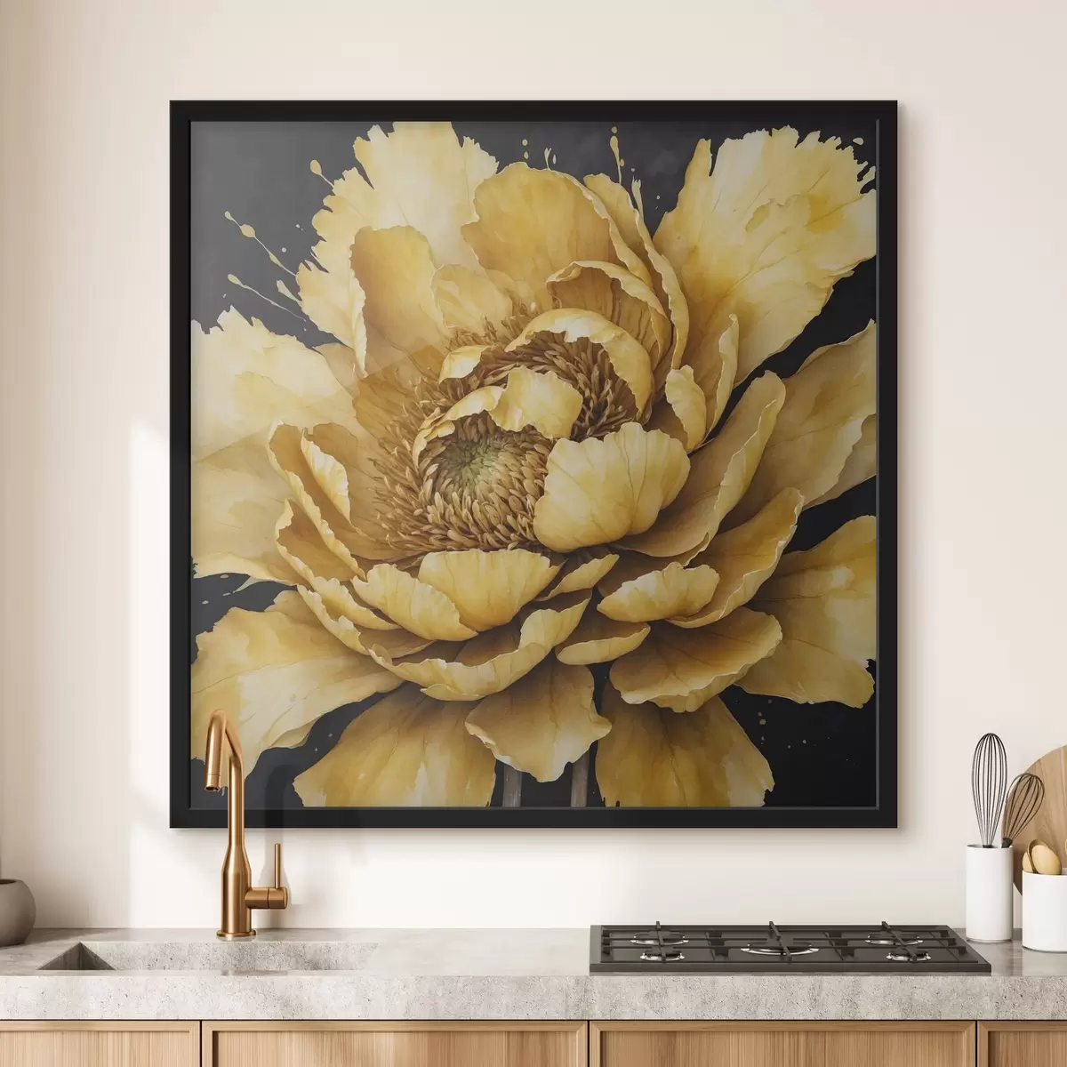Poster Close-up al unei flori f36796