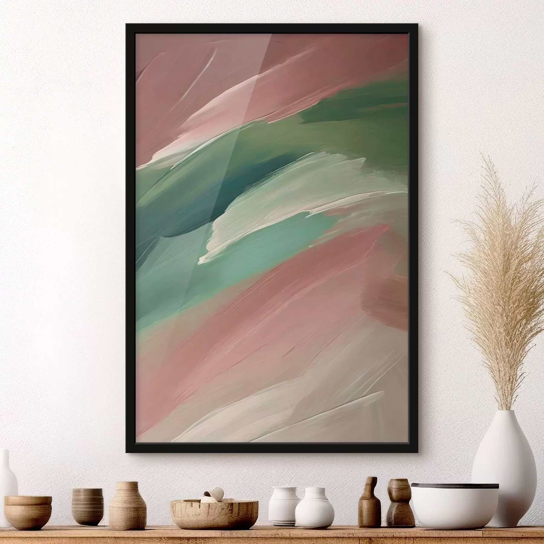 Tablouri Pensule extinse în nuanțe armonioase f36499