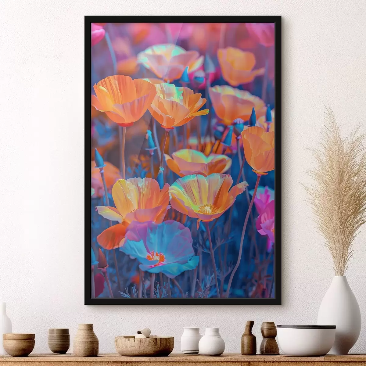 Poster Grup de flori colorate f38159
