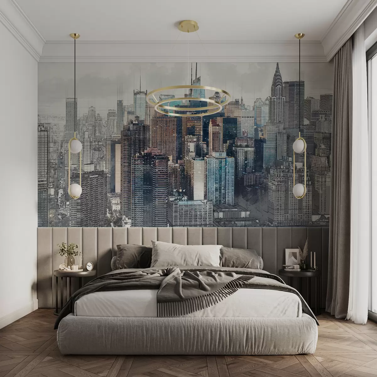 fototapet Skyscraper, clădire e lume u51081