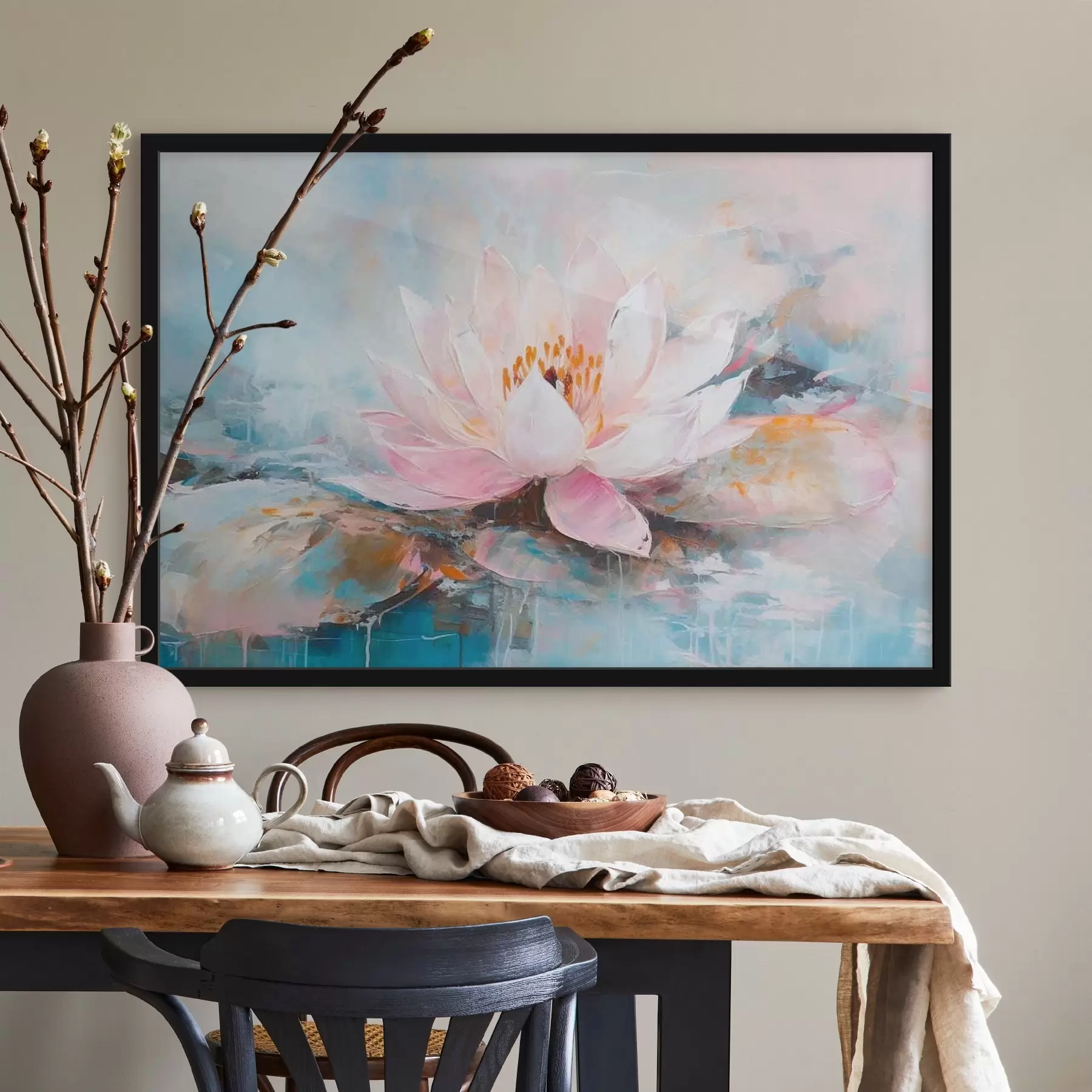 fototapet Acuarelă ilustrare bujor f35449