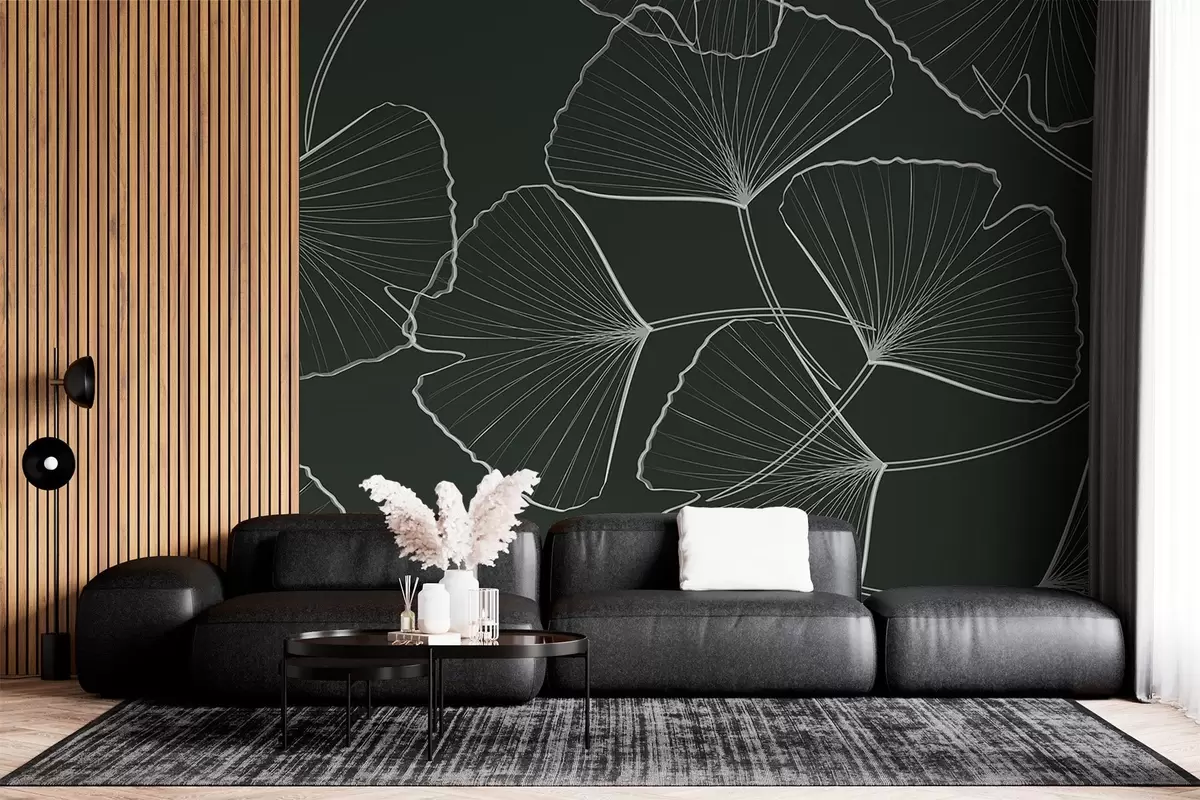 fototapet Schema de frunze w02529