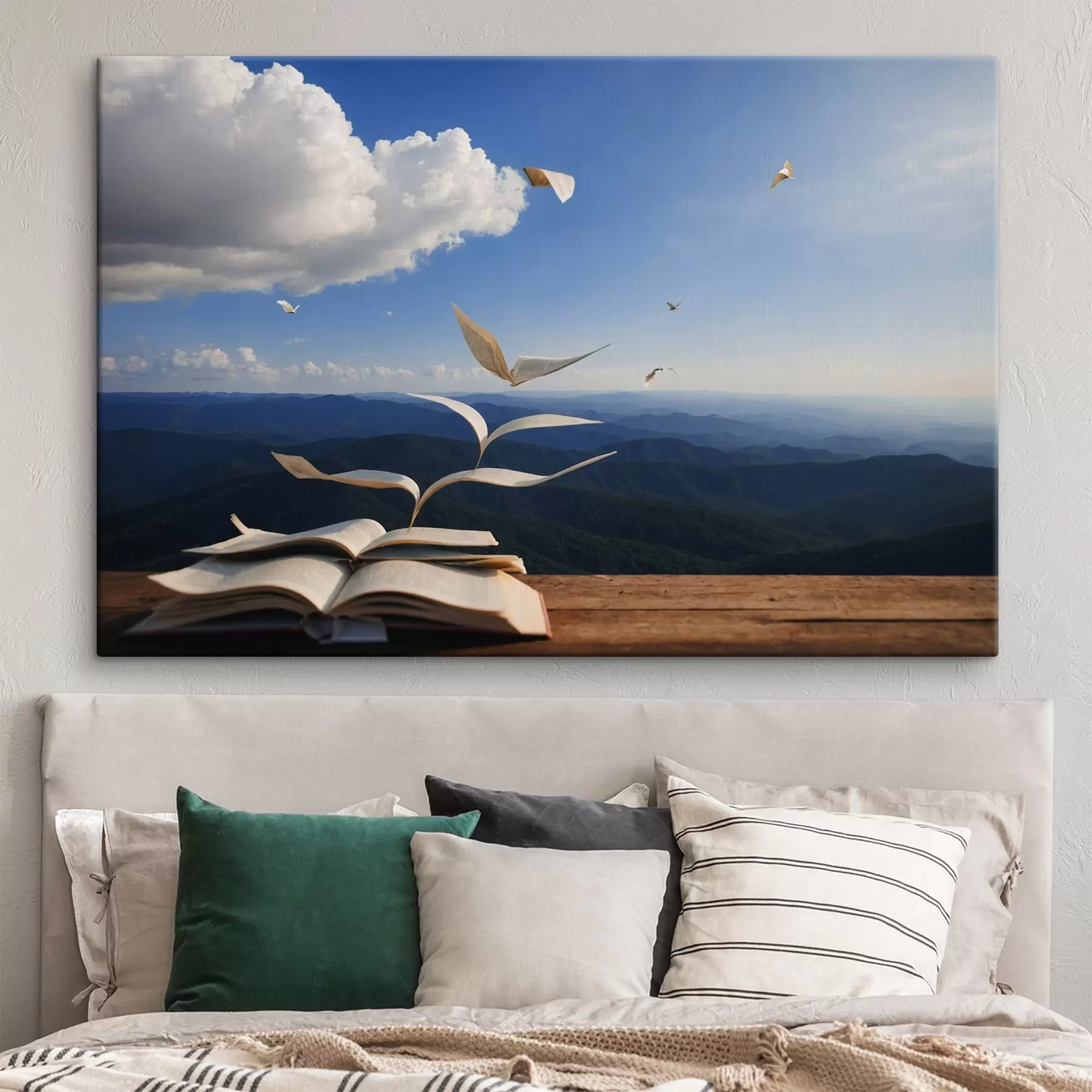 fototapet Pagini zburătoare ale unei cărți s42095