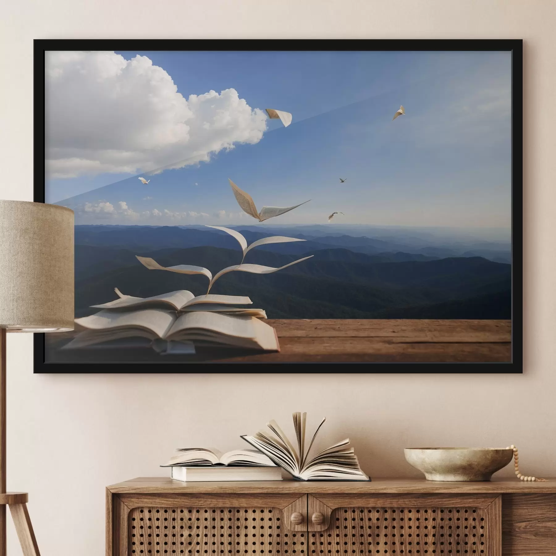 Tablouri Pagini zburătoare ale unei cărți f42095