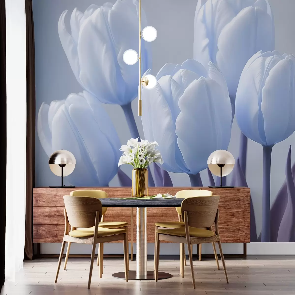 fototapet Buchet delicat de lalele w02616v1