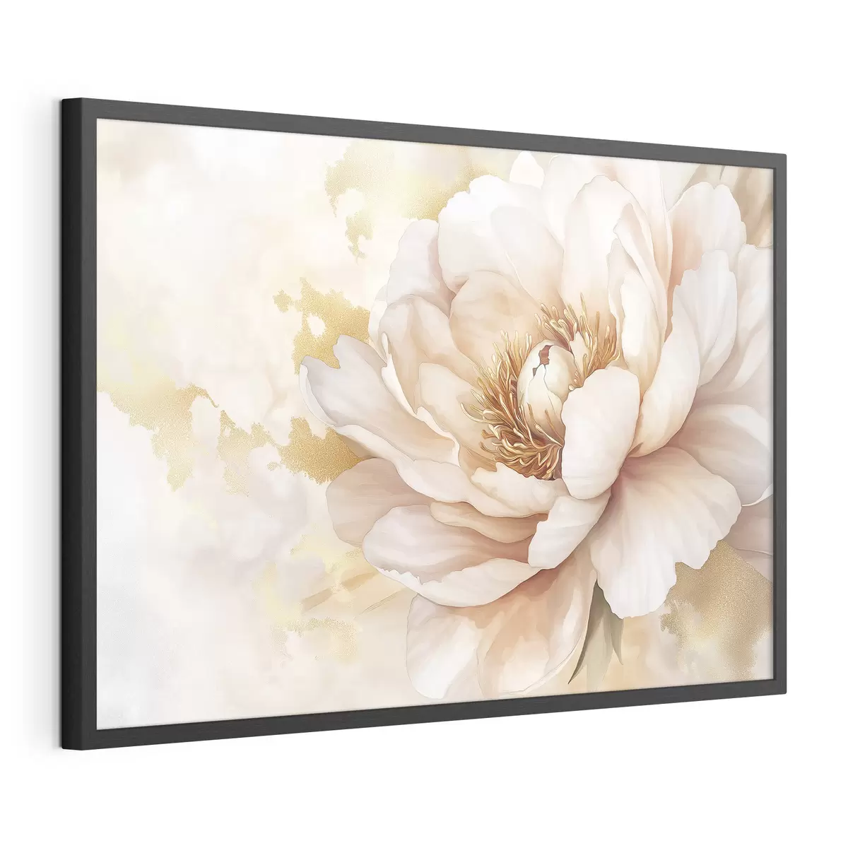 Poster Desen floare Peony, stil acrilic f42202