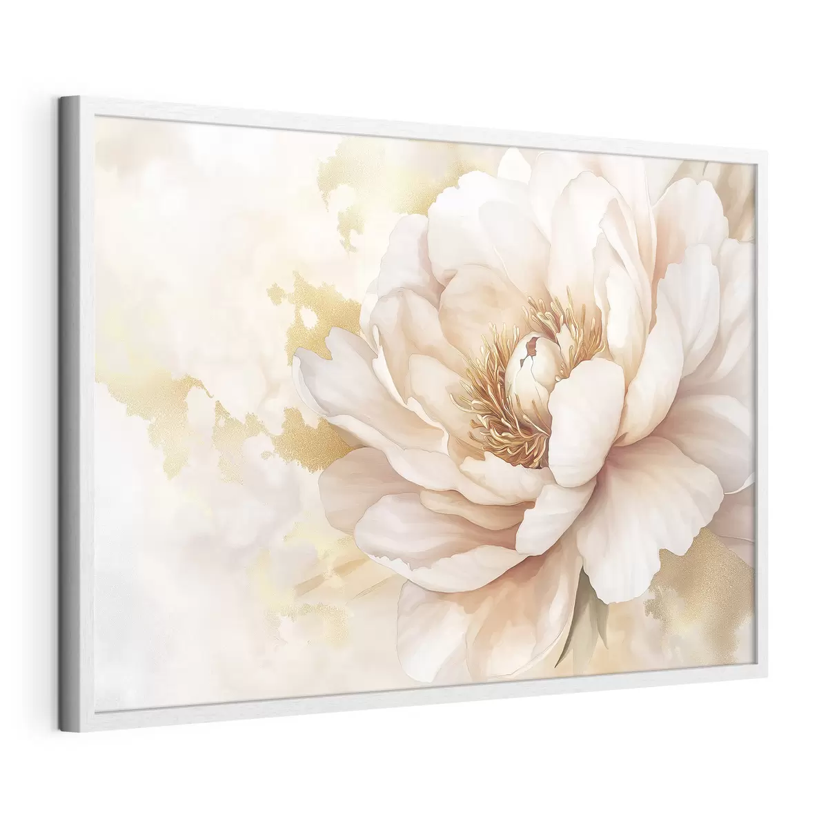Poster Desen floare Peony, stil acrilic f42202