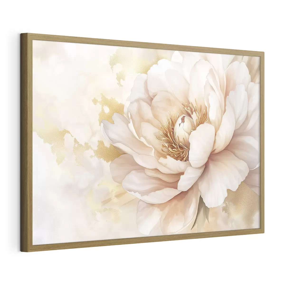 Poster Desen floare Peony, stil acrilic f42202