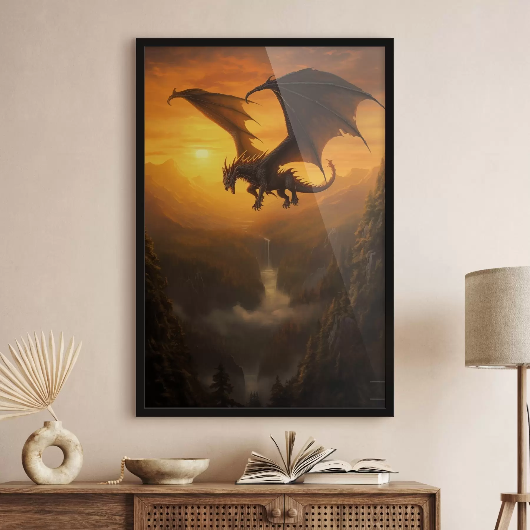 fototapet Gardian al munților f42288