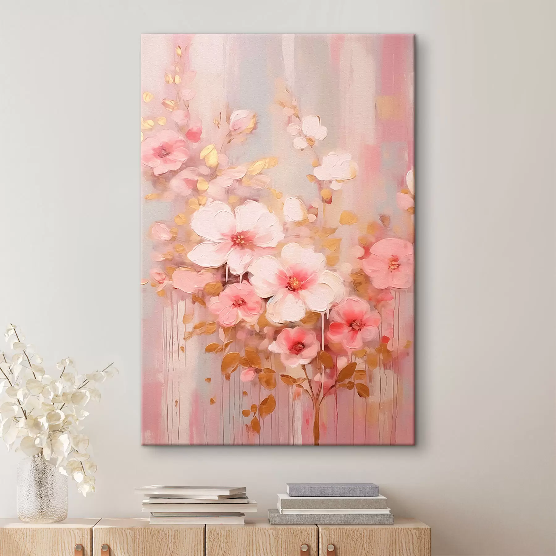 Tablouri Frumoase flori roz s42315