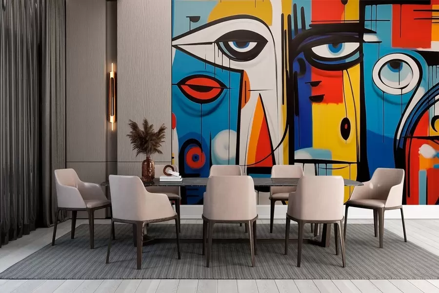 fototapet Portret abstract w02698