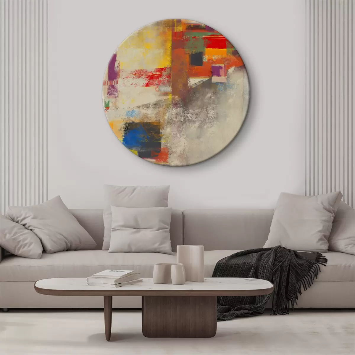 Picturi rotunde Abstract, Marmont Hill r04360