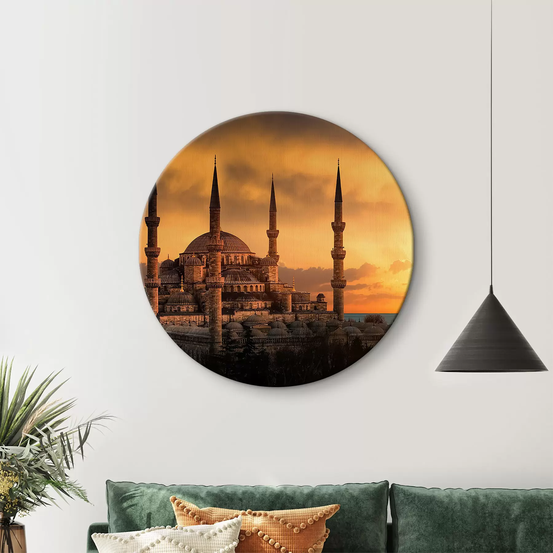 Tablouri Moscheea Albastră la apus de soare, Istanbul r33029